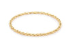 18ct Yellow Gold 60 Diamond Cut Prince of Wales Bracelet