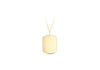 9ct Yellow Gold Single Dog Tag Pendant