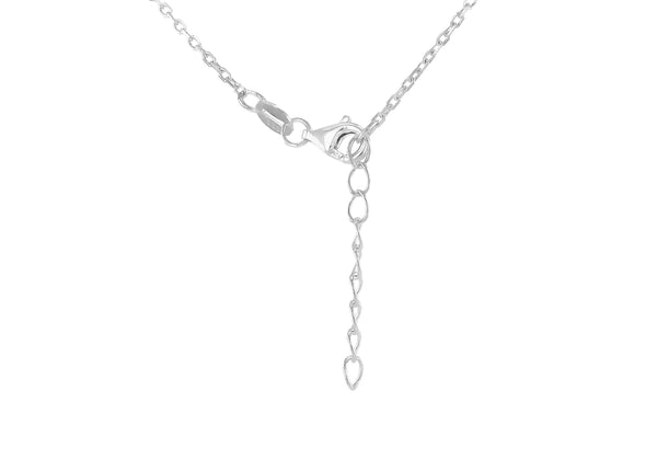 Sterling Silver Electroform Pear Slider Pendant