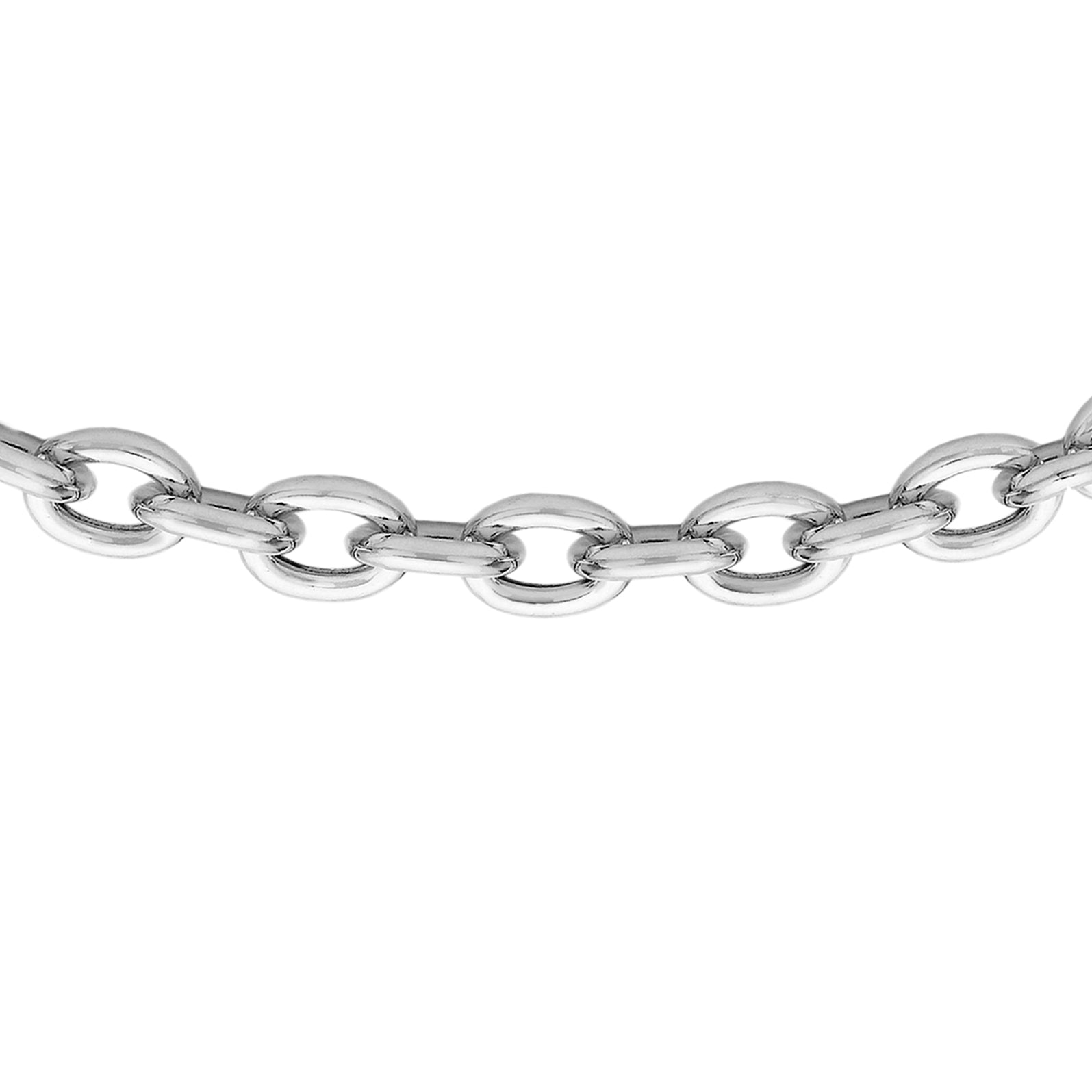 Sterling Silver 100 Round Belcher Chain