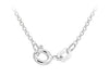 Sterling Silver Double Row Zirconia Tennis Necklace