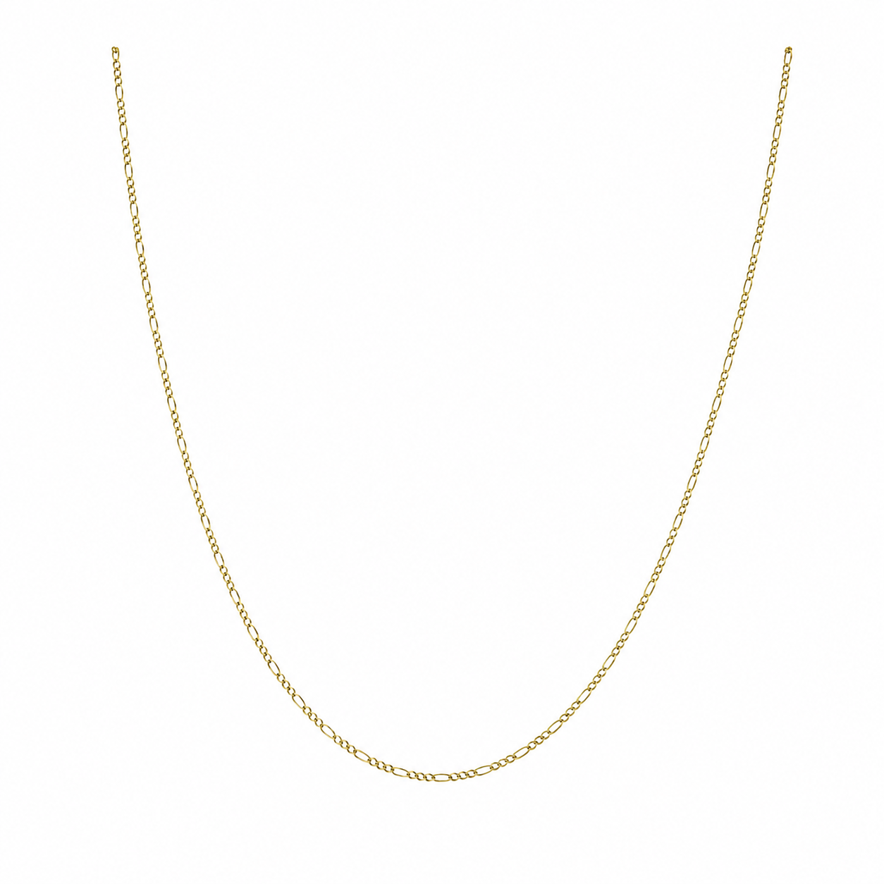 9ct Yellow Gold 50 Figaro Chain