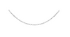 18ct White Gold 45 Round Belcher Chain