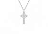 Sterling Silver Celtic Cross Pendant
