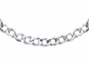 Sterling Silver 190 Flat Curb Chain Necklace