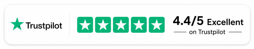 4.4 out of 5 Excellent on Trustpilot