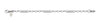Hoxton London Men's Sterling Silver Twist ylindrial Link Adjustable Bracelet