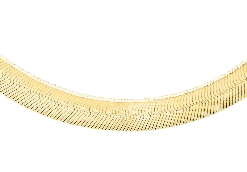 18K Gold Plated Flat Snake Chain Necklace, Choker Jewelry for Women, Herringbone  Gold Chain, Fashion Jewelry for Her, Perfect Gift for Women - Etsy