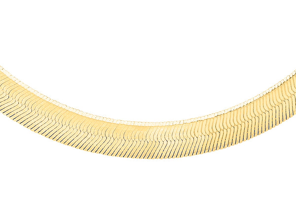 9ct Yellow Gold 60 Herringbone Chain