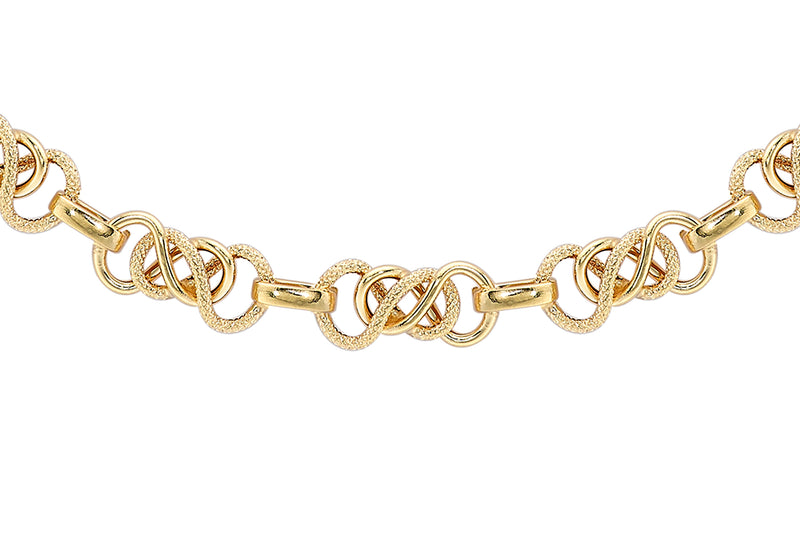 9ct Yellow Gold Celtic Chain