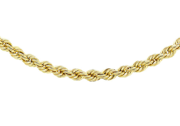 9ct Yellow Gold 80 Rope Chain
