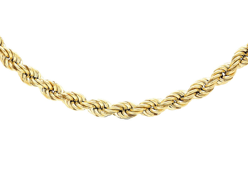 9ct Yellow Gold 90 Rope Chain
