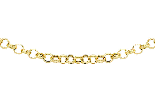 9ct Yellow Gold 80 Round Belcher Chain 