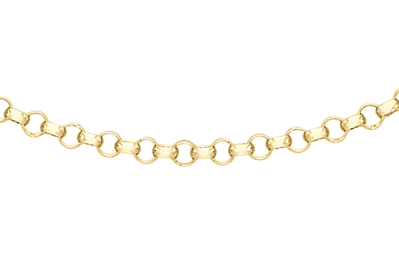 9ct Yellow Gold 68 Round Belcher Chain