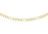 9ct Yellow Gold 50 Figaro Chain 46m/18"9