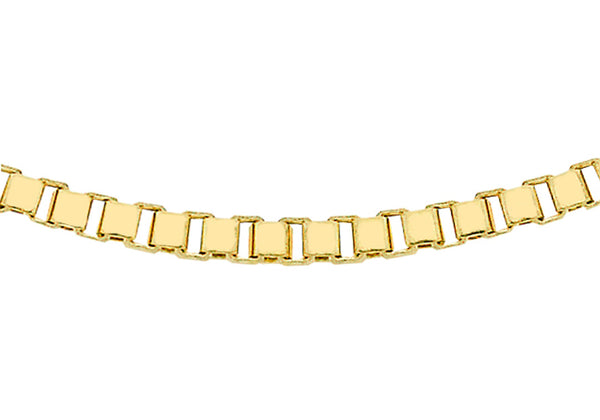 9ct Yellow Gold 30 Venetian Box Chain