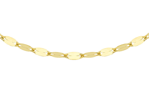 9ct Yellow Gold Sparkle Forzatina Chain