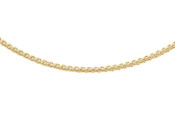 9ct Yellow Gold 30 Spiga Chain 41m/16"9