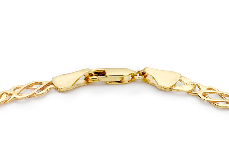 9ct Yellow Gold Celtic Bracelet