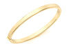 9ct Yellow Gold Tube Bangle