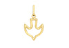 9ct Yellow Gold Dove of Peace Pendant