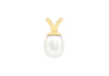 9ct Yellow Gold Cultured Fresh Water Pearl 5mm x 11mm Pendant