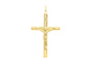 9ct Yellow Gold 29mm x 48mm Crucifix  Pendant