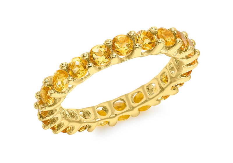 9ct Yellow Gold 2.10t   Eternity Ring