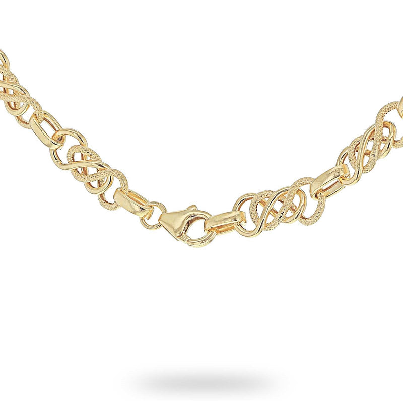 9ct Yellow Gold Celtic Chain Necklace