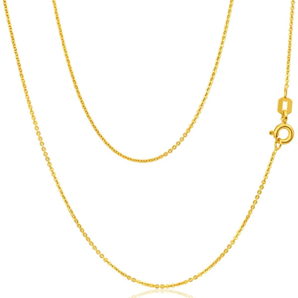 18ct Yellow Gold 40 Trace Chain