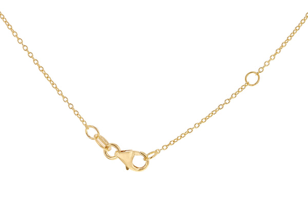 9ct Two-Tone Gold Annular Interlink Necklace