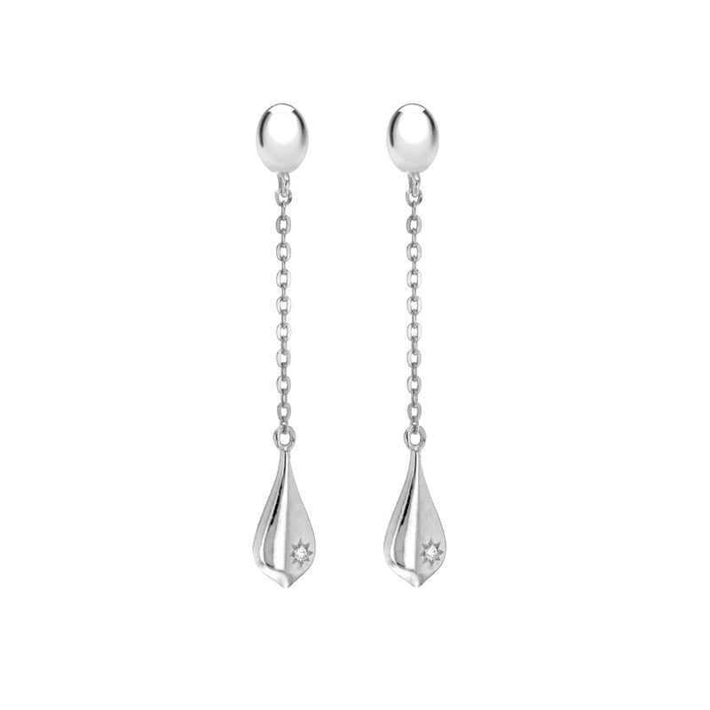 Harper Kendall Sterling Silver Kay Earrings