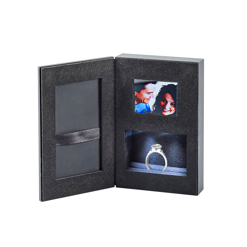 Harper Kendall Luxury Book Style Video Message Ring Box9