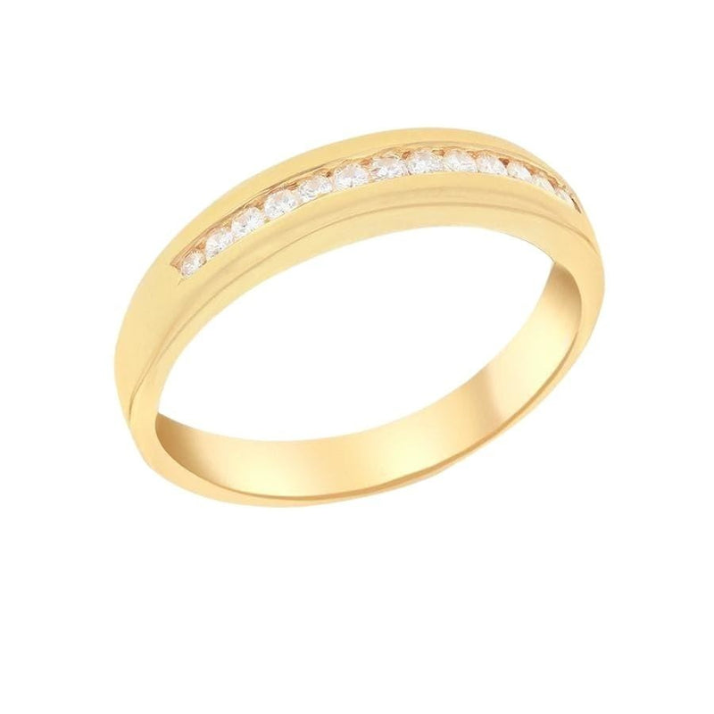 18ct Gold Soft Diamond Eternity Ring