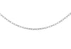 9ct White Gold Belcher  Chain 20"9