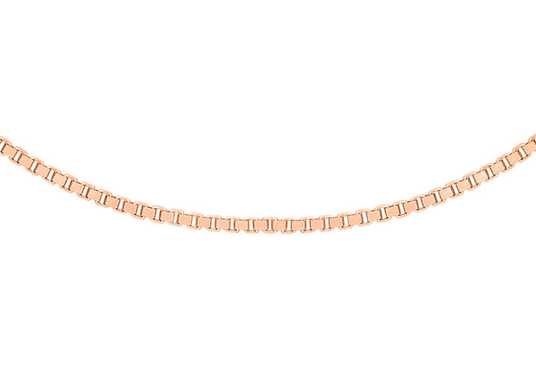 9ct Rose Gold 12 Venetian Box Chain