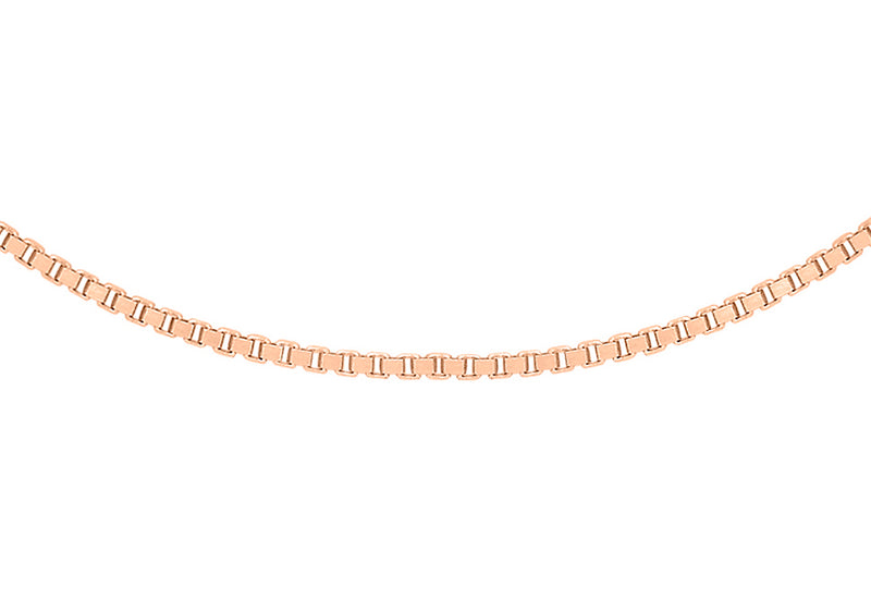9ct Rose Gold 12 Venetian Box Chain