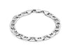 9ct White Gold 200 Rambo Chain Bracelet 20m/8"9