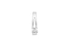 9ct White Gold 0.05t Solitaire Diamond Drop Pendant