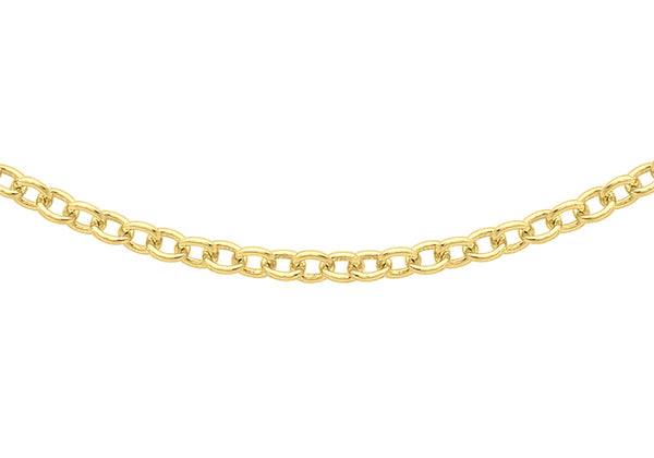 18ct Yellow Gold 40 Trace Chain