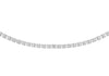 18ct White Gold 15 Venetian Box Chain