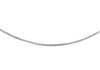 18ct White Gold Mini Spiga Adjustable Chain