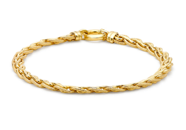 Spiga Knot Bracelet 18ct Gold