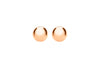 Ball Stud Earrings 18ct Rose Gold