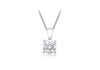 18ct White Gold 0.50ct Diamond Pendant