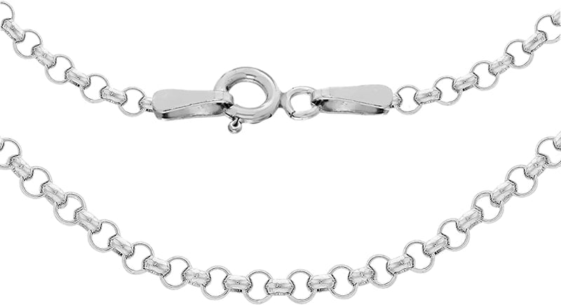 Sterling Silver 65 Round Belcher Chain