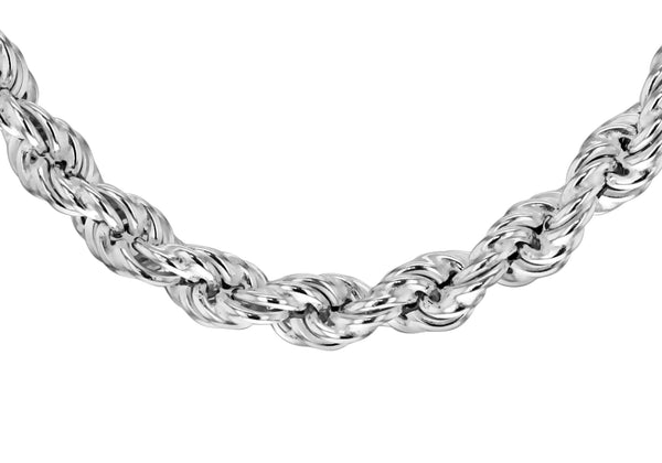Sterling Silver 4.2mm Rope Chain 46m/18"9