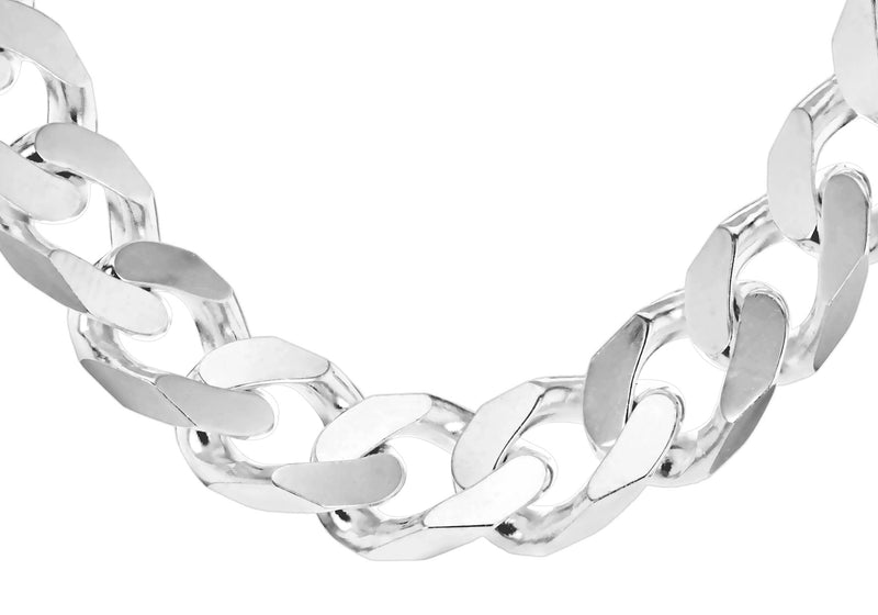 Sterling Silver 350 Curb Chain