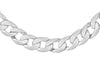 Sterling Silver 450 Curb Chain 46m/18"9