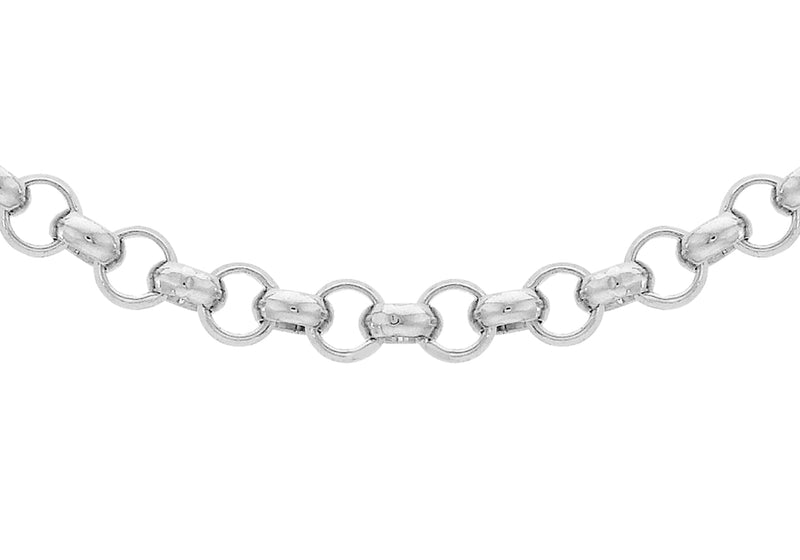 Sterling Silver 65 Round Belcher Chain